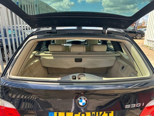 BMW 5 Series Series White #7
