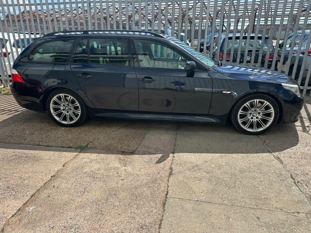 BMW 5 Series Series White #3