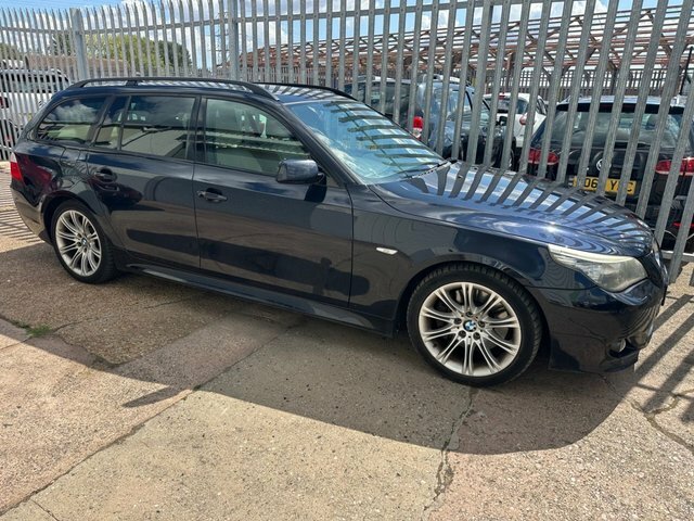 BMW 5 Series Series White #2