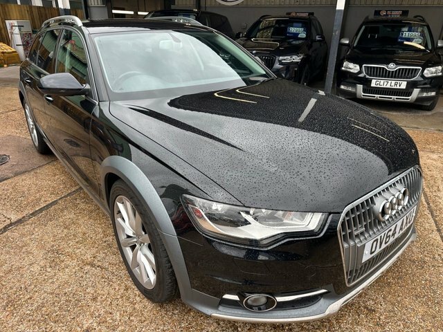 Audi A6 Allroad 3.0 Bitdi V6 Estate Tiptronic Quattro E OV64AXU Black #2