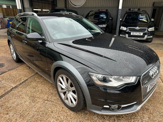 Audi A6 Allroad 3.0 Bitdi V6 Estate Tiptronic Quattro E OV64AXU Black #3