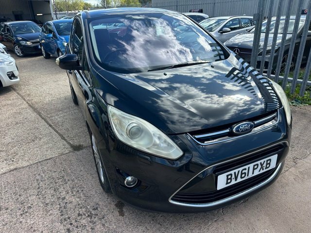 Ford C-Max 1.6 Tdci Titanium Mpv Euro 5 11 BV61PXB Black #2