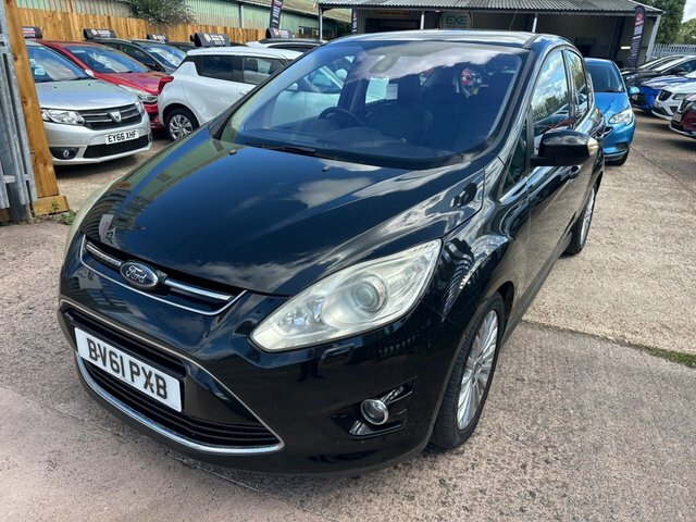 Ford C-Max 1.6 Tdci Titanium Mpv Euro 5 11 BV61PXB Black #4