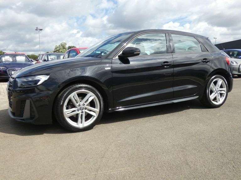 Audi A1 30 Tfsi S Line SL20YSU Black #4