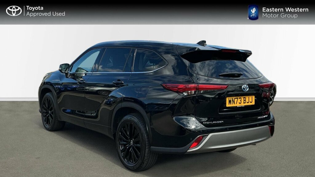Toyota Highlander 2.5 Vvt-i Hybrid Excel Premium Cvt Black #4