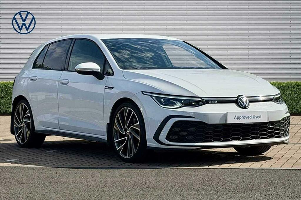Volkswagen Golf 2.0 Tdi 200 Gtd Dsg SJ24WPR White