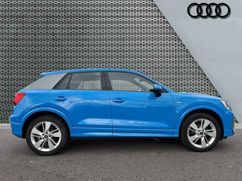 Audi Q2 30 Tfsi S Line SL72EVK Blue #4