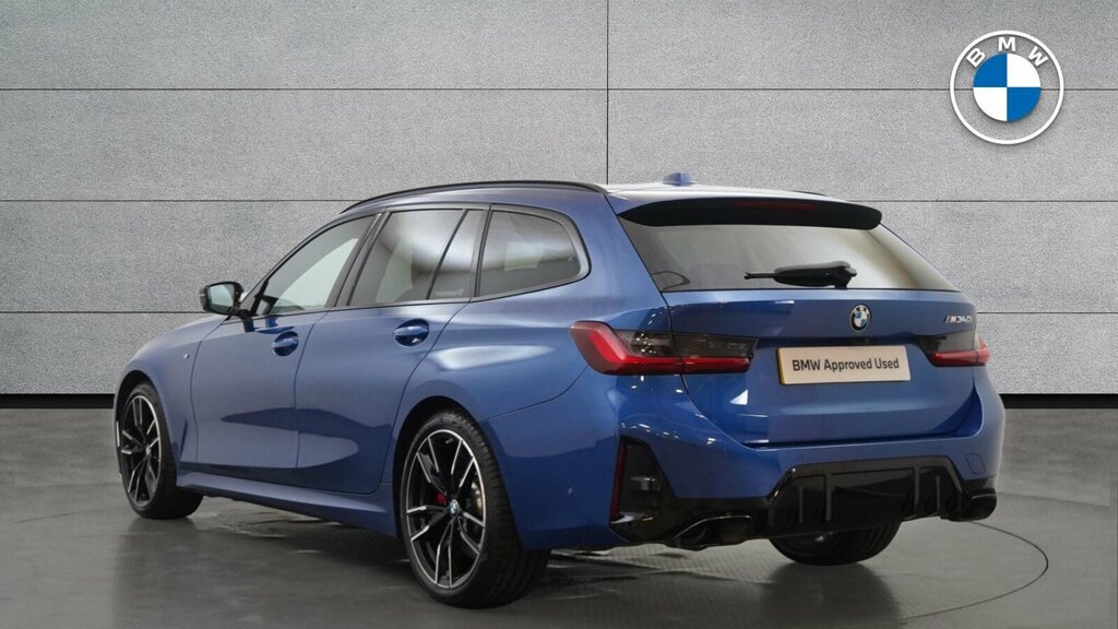 BMW 3 Series M340i Xdrive Touring Blue #2