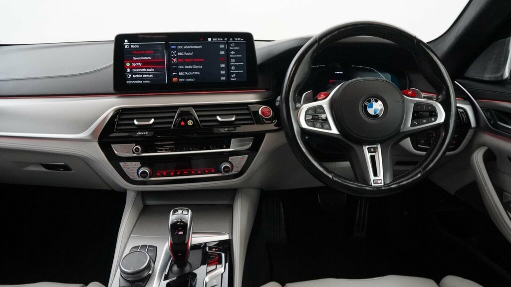 BMW M5 M5 Competition Black #28