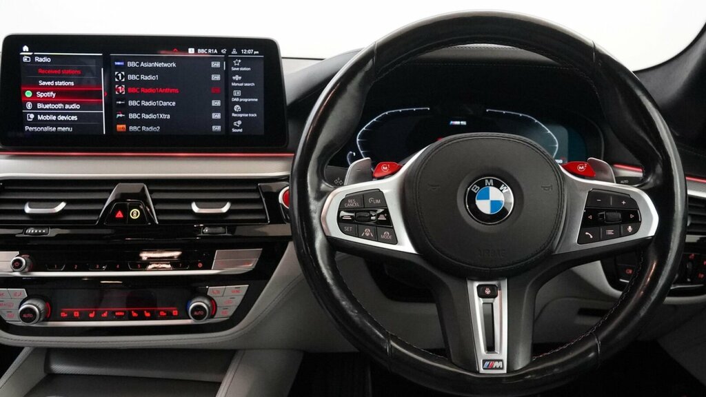 BMW M5 M5 Competition Dct Black #5