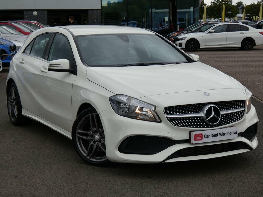 Mercedes-Benz A Class 2.1 A200d Amg Line Euro 6 Ss White