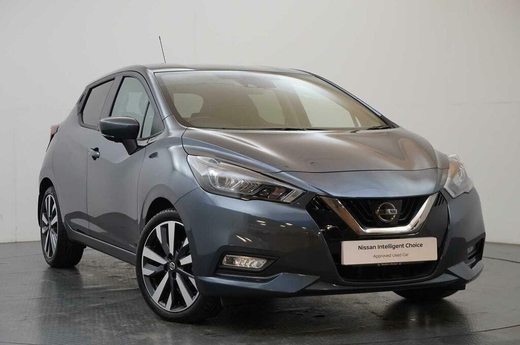 Nissan Micra 1.0 Ig-t 92 Tekna With Bose Audio Sat Nav And 36 Grey