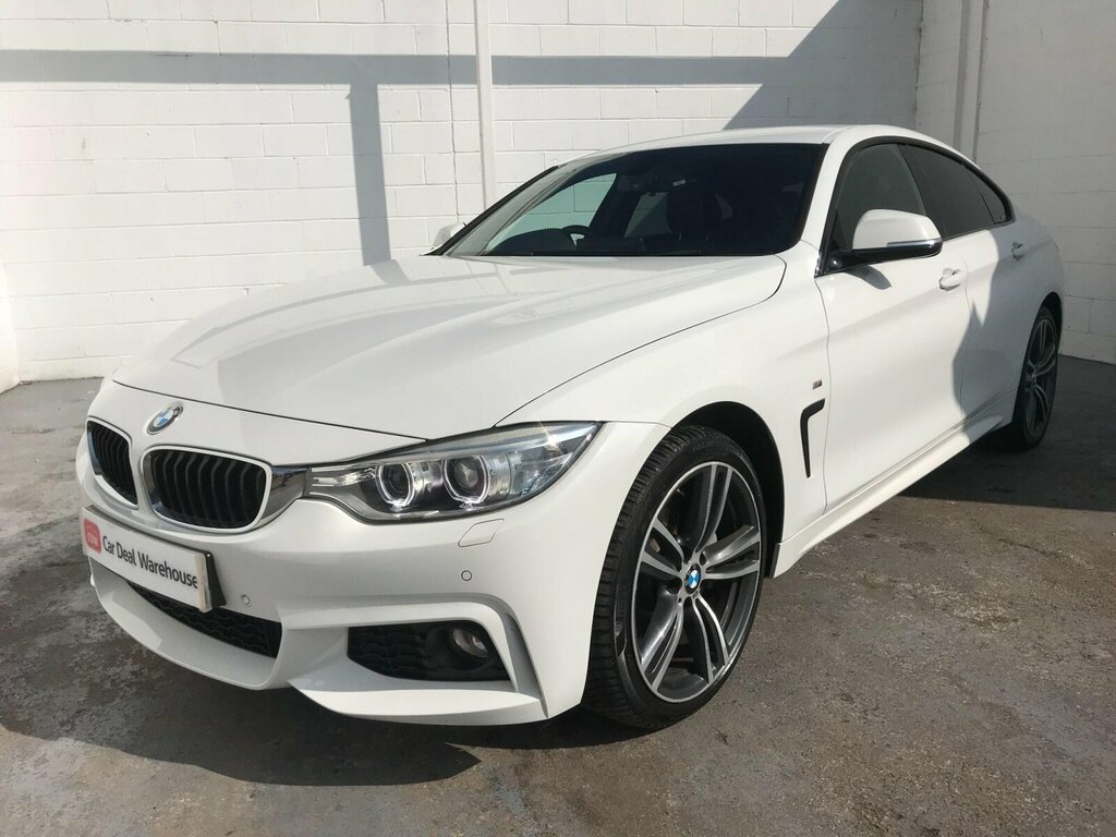 BMW 4 Series 435D Xdrive M Sport White #4