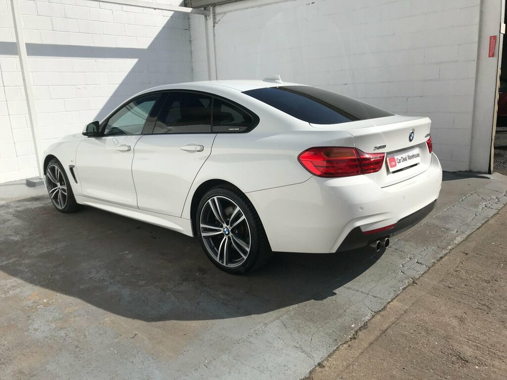 BMW 4 Series 435D Xdrive M Sport White #5