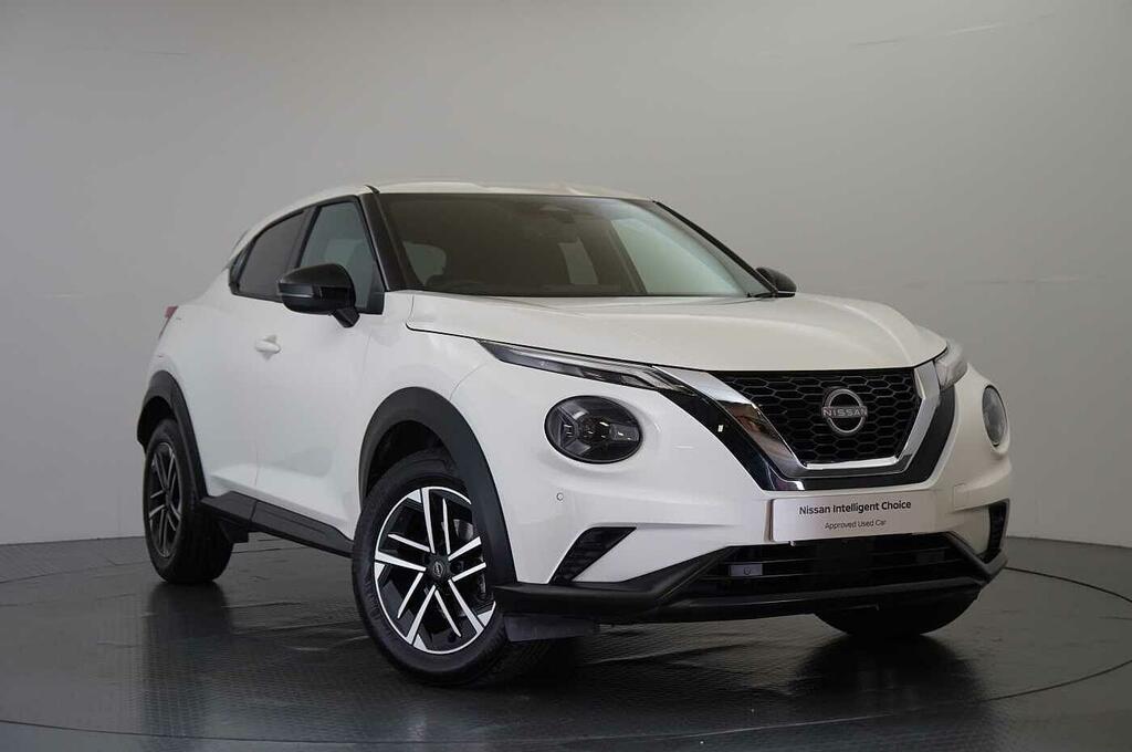 Nissan Juke 1.0 Dig-t 114 N-connecta Dct With Sat Nav And White