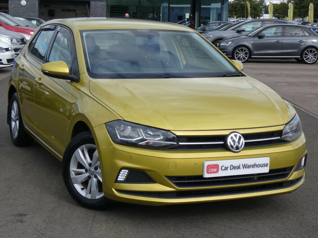 Volkswagen Polo 1.0 Tsi Se Euro 6 Ss Yellow
