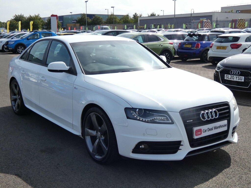 Audi A4 2.0 Tfsi Black Edition S Tronic Quattro Euro 5 SG61BXO White #4