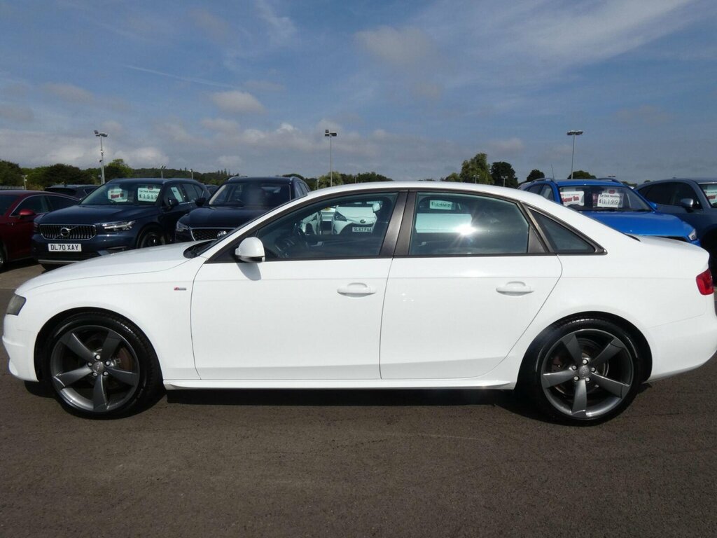 Audi A4 2.0 Tfsi Black Edition S Tronic Quattro Euro 5 SG61BXO White #5