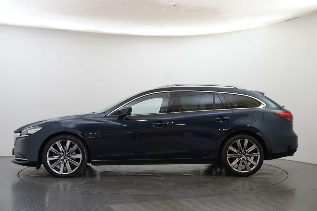 Mazda 6 2.2 Skyactiv-d Gt Sport Nav Tourer Euro 6 Ss 5 VK69LCV Blue #4