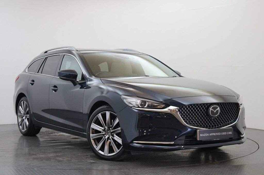 Mazda 6 2.2 Skyactiv-d Gt Sport Nav Tourer Euro 6 Ss 5 Blue