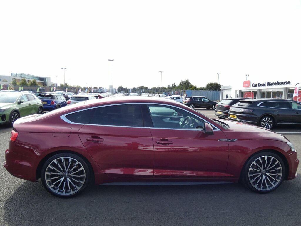 Audi A5 2.0 Tfsi S Line Sportback S Tronic Quattro Euro 6 SA17HOK Red #6