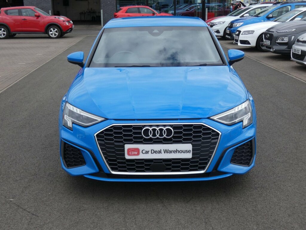 Audi A3 1.5 Tfsi 35 S Line Sportback Eur SN23MSL Blue #2