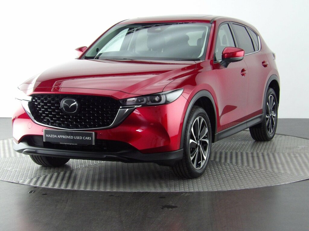 Mazda CX-5 2.0 E-skyactiv G Mhev Exclusive-line Euro 6 AV23OAS Red #4
