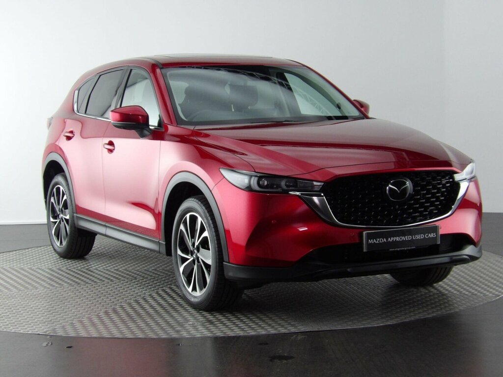 Mazda CX-5 2.0 E-skyactiv G Mhev Exclusive-line Euro 6 Red