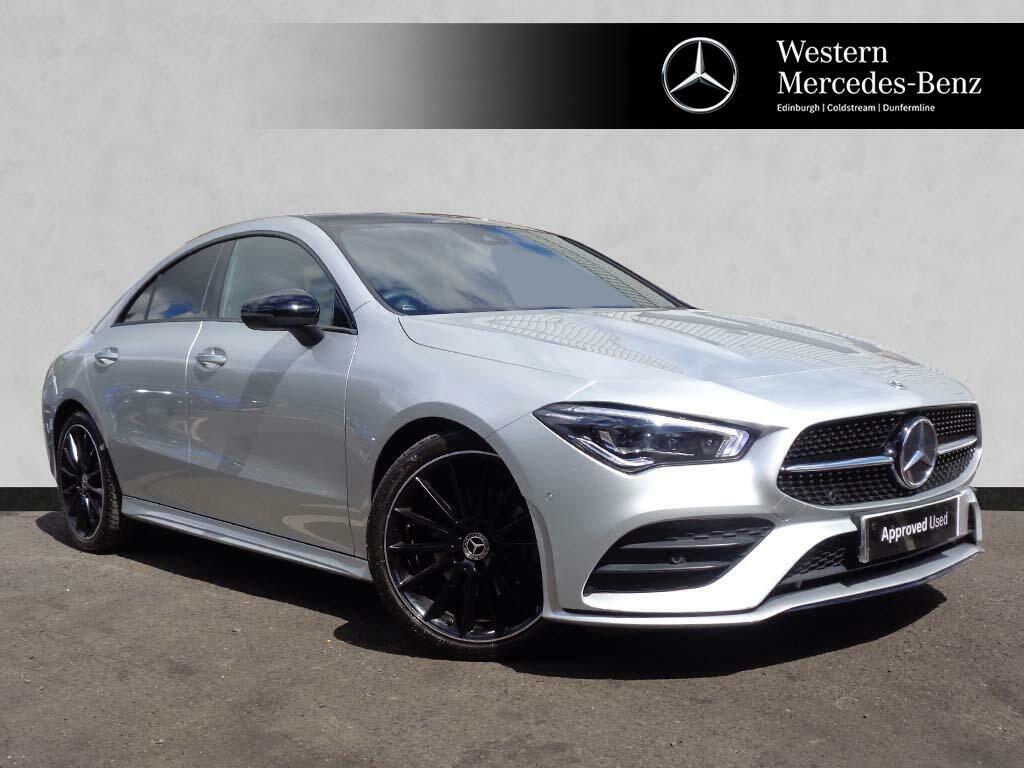 Mercedes-Benz CLA Class Cla 180 Amg Line Premium Plus Night Edition Silver