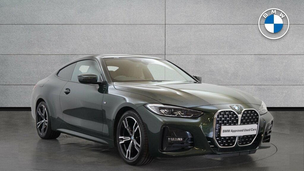 BMW 4 Series Gran Coupe 420D M Sport Coupe Green