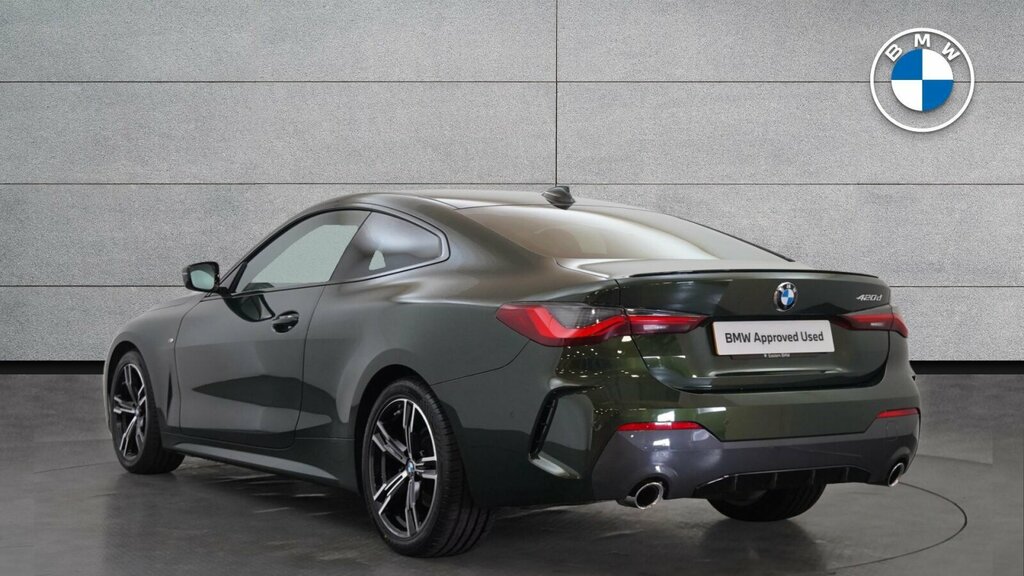BMW 4 Series Gran Coupe 420D M Sport Coupe Green #2