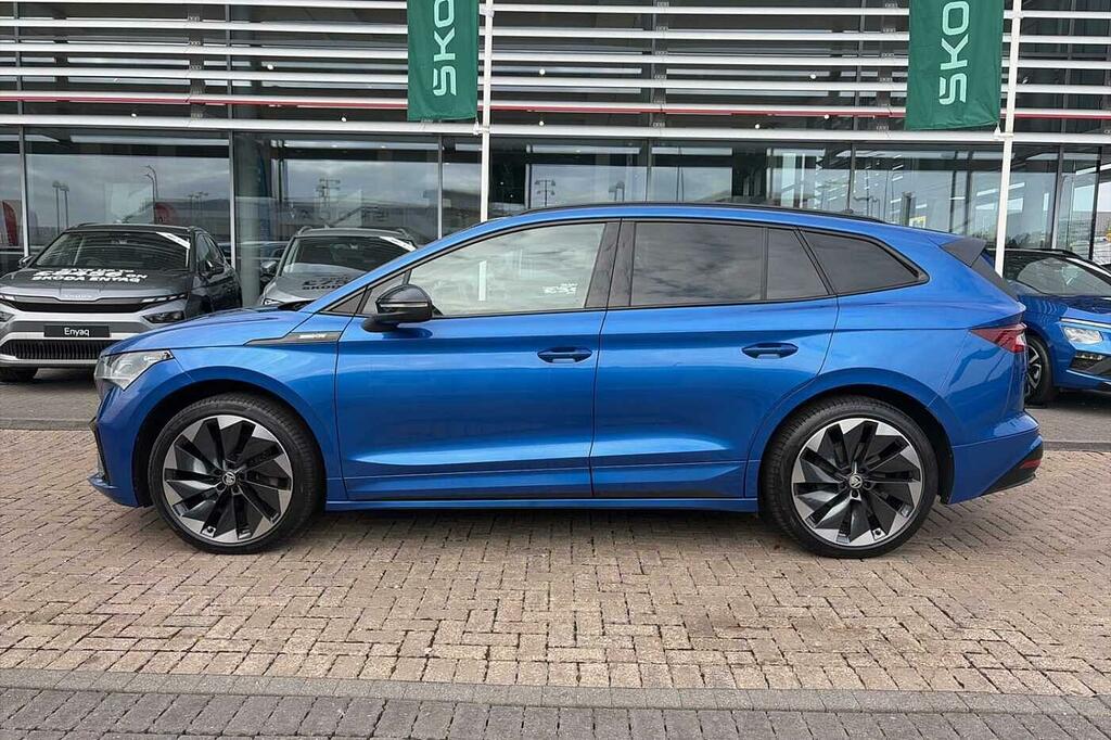 Skoda ENYAQ 195Kw 80X Sportline 82Kwh 4X4 Black #4