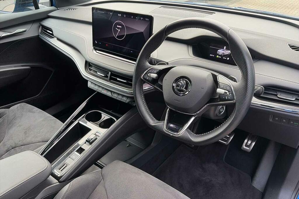 Skoda ENYAQ 195Kw 80X Sportline 82Kwh 4X4 Black #6