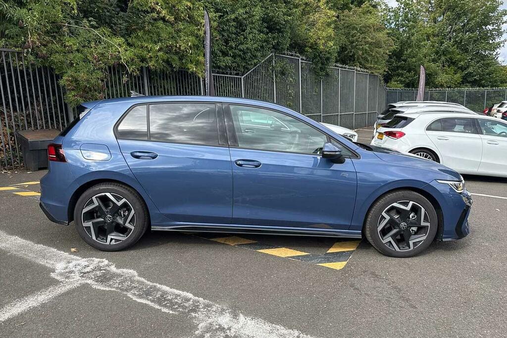 Volkswagen Golf 2.0 Tdi 150 R-line Dsg SM26JXV Blue #4