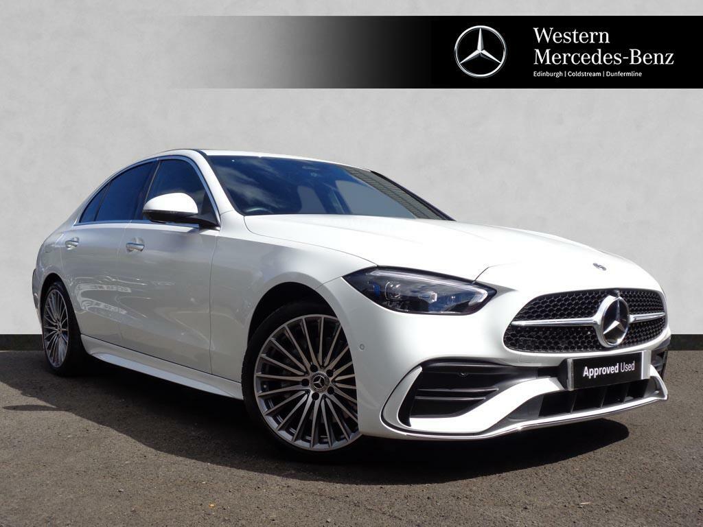 Mercedes-Benz C Class C300 Amg Line Premium 9G-tronic White