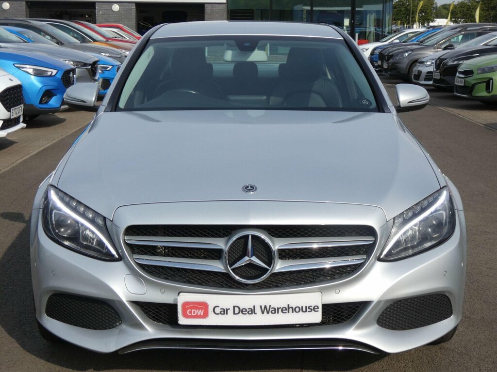 Mercedes-Benz C Class 1.6 C200d Sport G-tronic Euro 6 Ss SL18NVN Silver #2