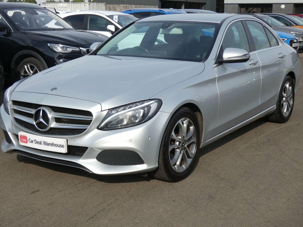 Mercedes-Benz C Class 1.6 C200d Sport G-tronic Euro 6 Ss SL18NVN Silver #3