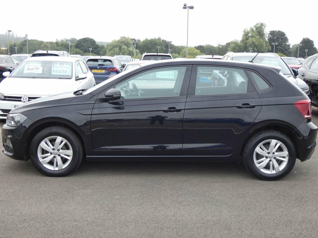 Volkswagen Polo 1.0 Tsi Se Euro 6 Ss SK20PWL Black #6