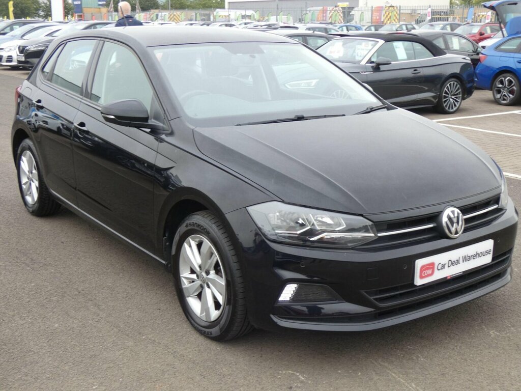 Volkswagen Polo 1.0 Tsi Se Euro 6 Ss SK20PWL Black #2