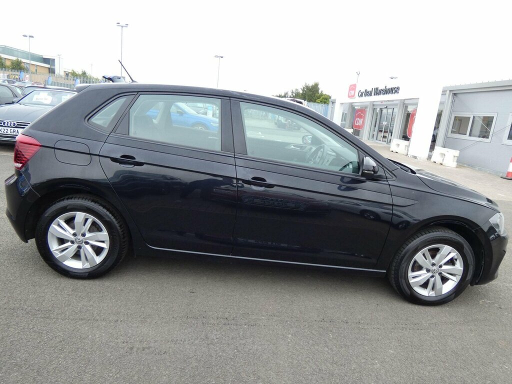 Volkswagen Polo 1.0 Tsi Se Euro 6 Ss SK20PWL Black #4