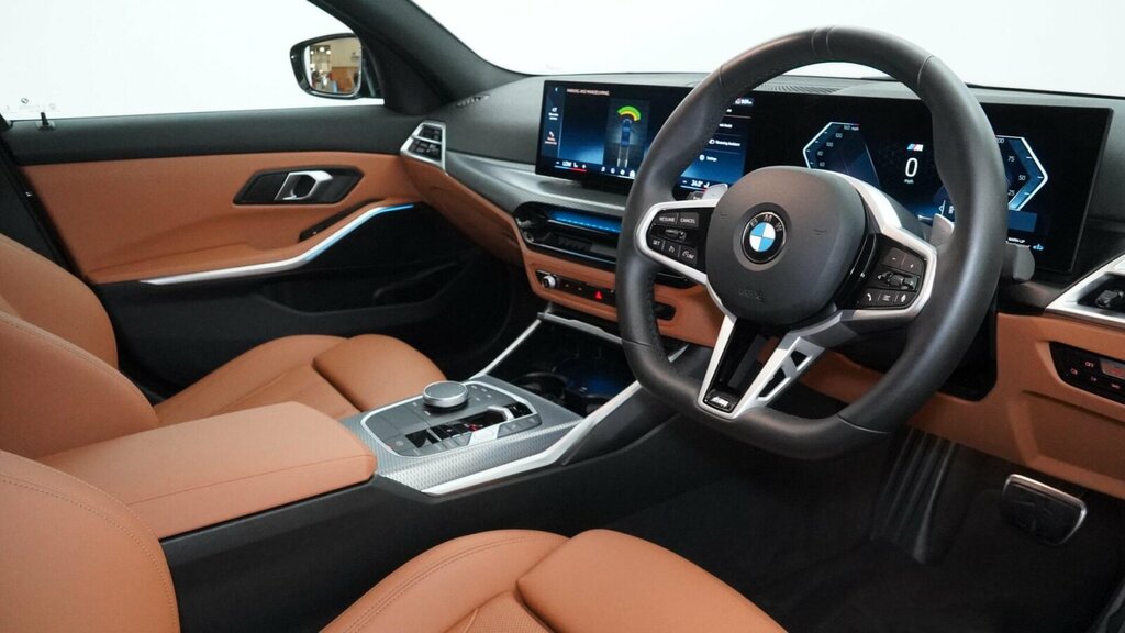 BMW 3 Series 320I M Sport Saloon SO75FKT Black #6