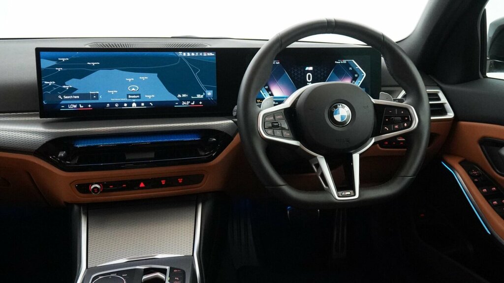 BMW 3 Series 320I M Sport Saloon SO75FKT Black #5