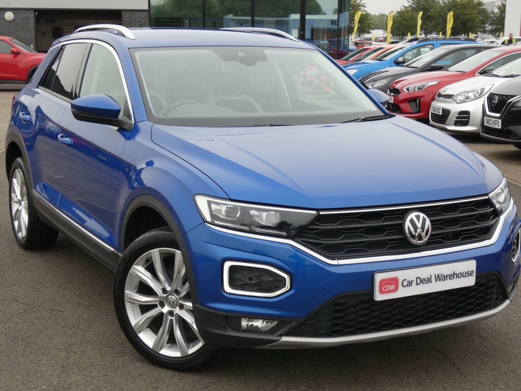Volkswagen T-Roc 1.6 Tdi Sel Euro 6 Ss FP68MGU Blue