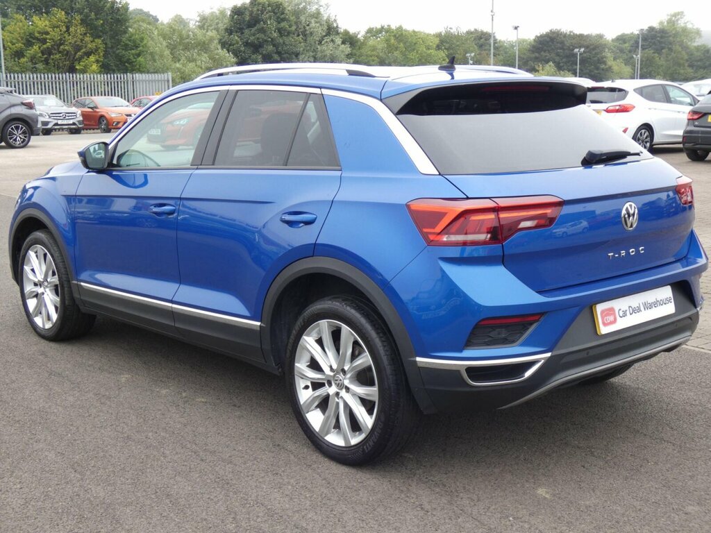 Volkswagen T-Roc 1.6 Tdi Sel Euro 6 Ss FP68MGU Blue #5