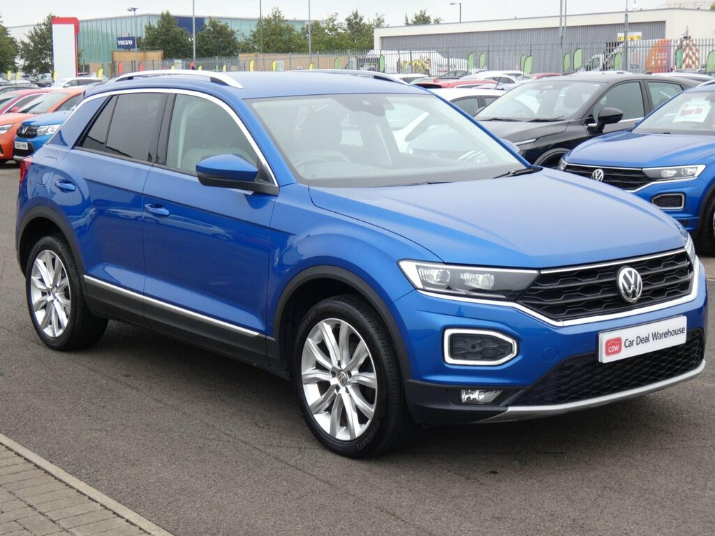 Volkswagen T-Roc 1.6 Tdi Sel Euro 6 Ss FP68MGU Blue #2