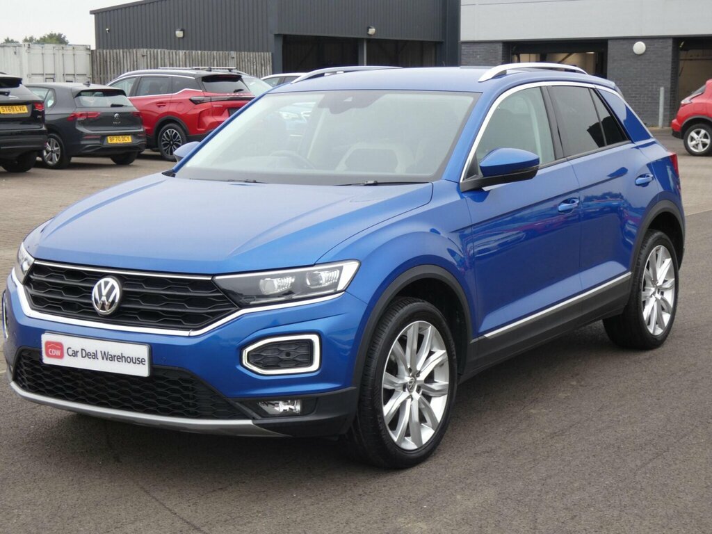 Volkswagen T-Roc 1.6 Tdi Sel Euro 6 Ss FP68MGU Blue #4