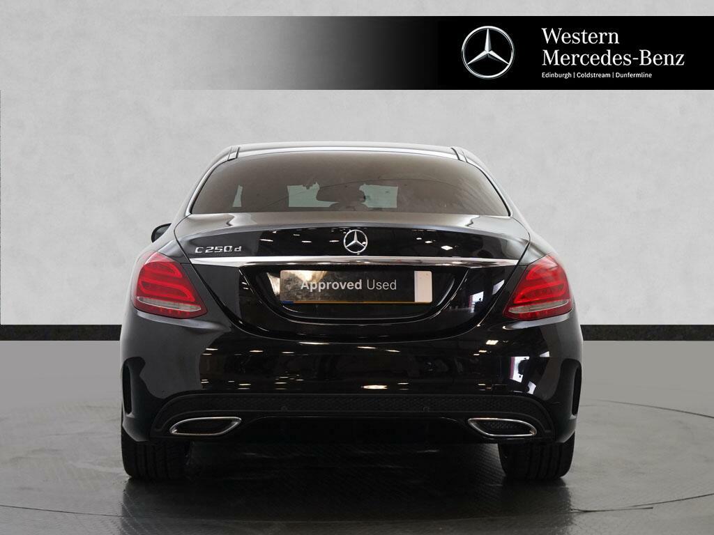 Mercedes-Benz C Class C220 Bluetec Amg Line White #11