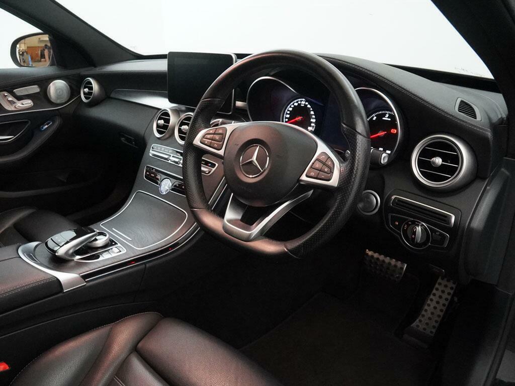 Mercedes-Benz C Class C220 Bluetec Amg Line White #13