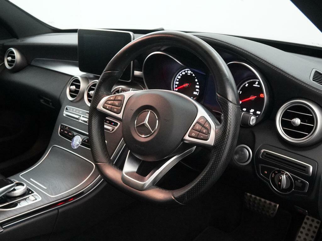 Mercedes-Benz C Class C220 Bluetec Amg Line White #12