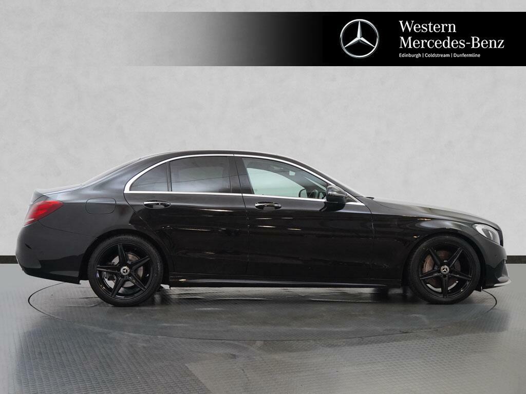 Mercedes-Benz C Class C220 Bluetec Amg Line White #7
